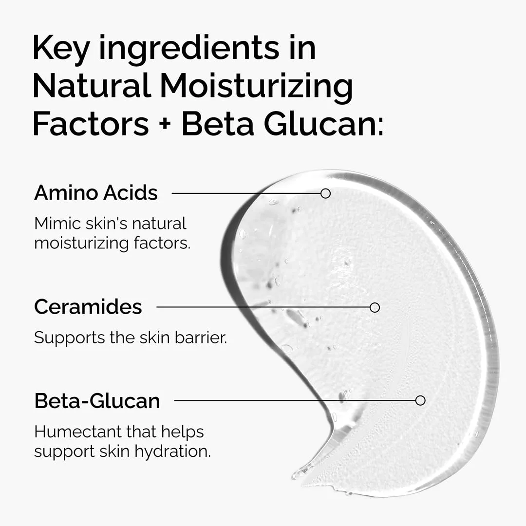 Гель для умывания The Ordinary — Увлажняющий гель Natural Moisturizing Factors + Beta Glucan, легкий, для увлажнения в, 100 мл — фото 2