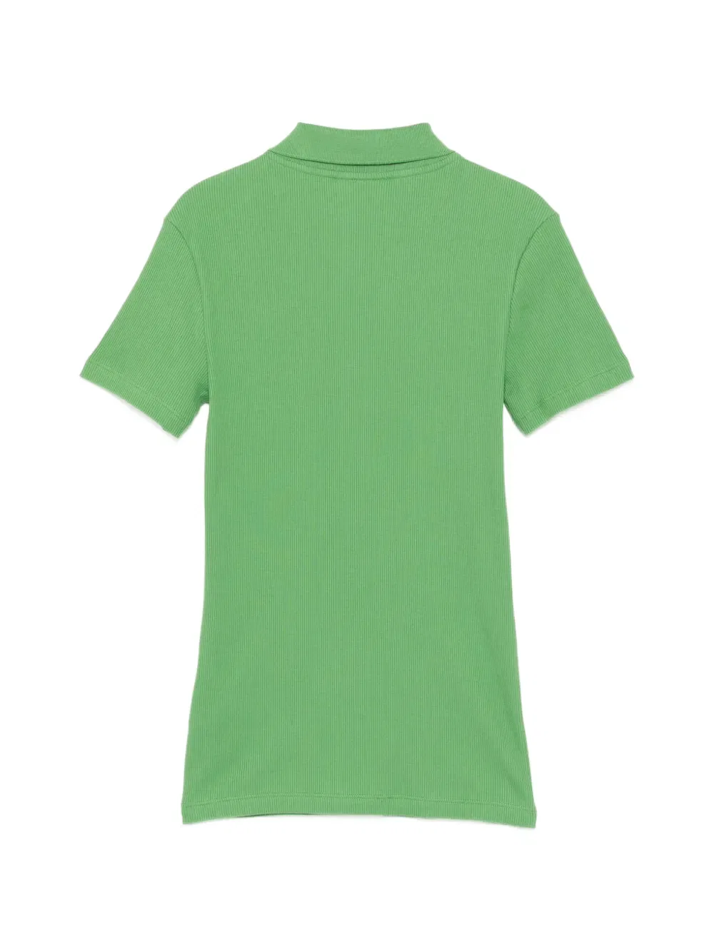 Рубашка-поло Lacoste из ребристого хлопка, зеленый — фото 2