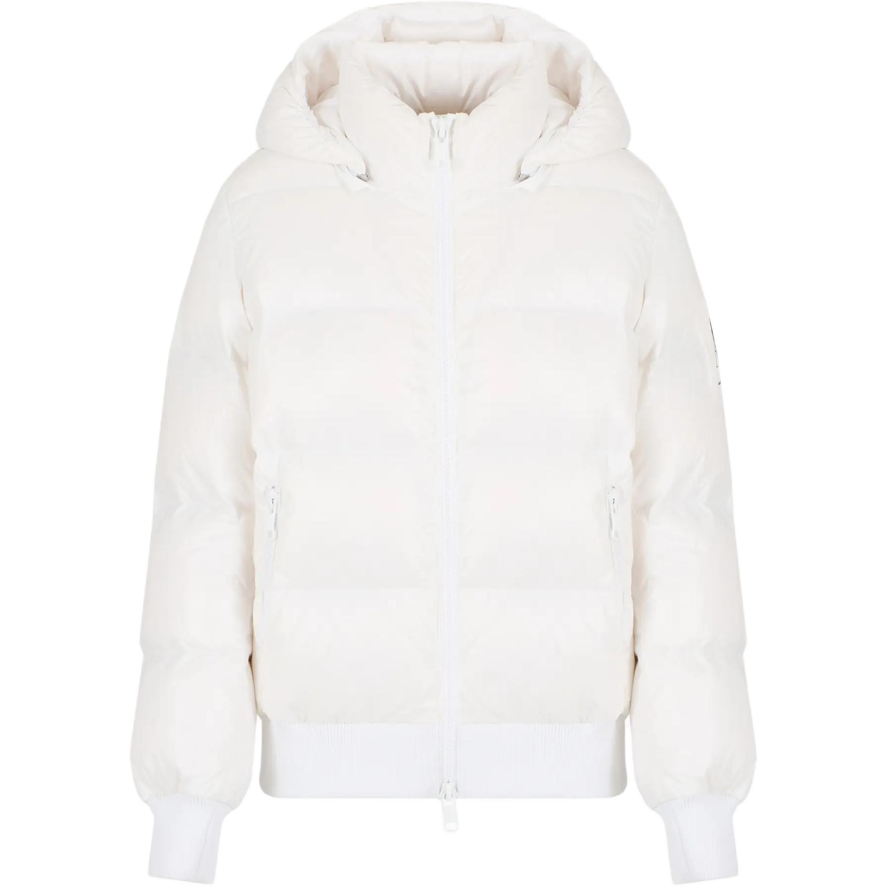 

Куртка худи утепленная на молнии ARMANI EXCHANGE, белый