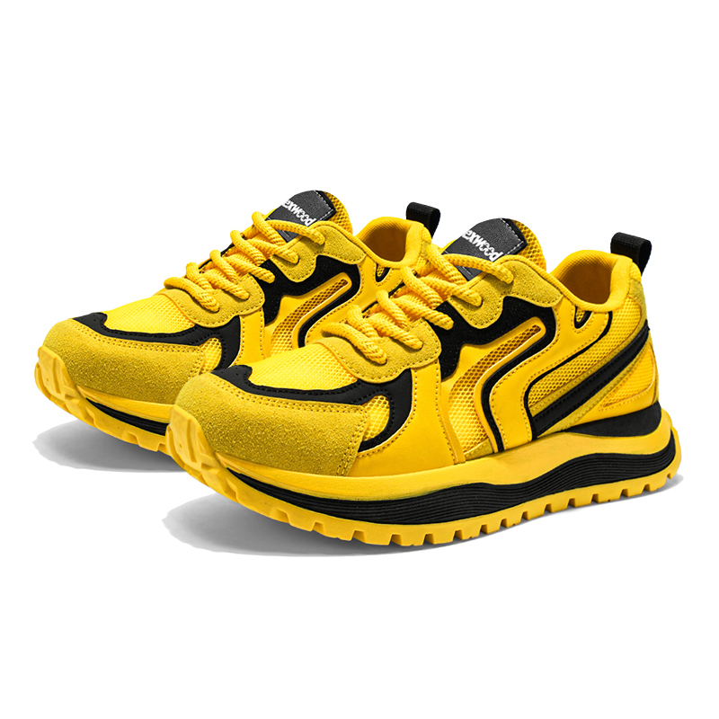 

TEXWOOD Мужские кеды Casual с низким верхом и покрытием Balance - желтые, цвет Yellow