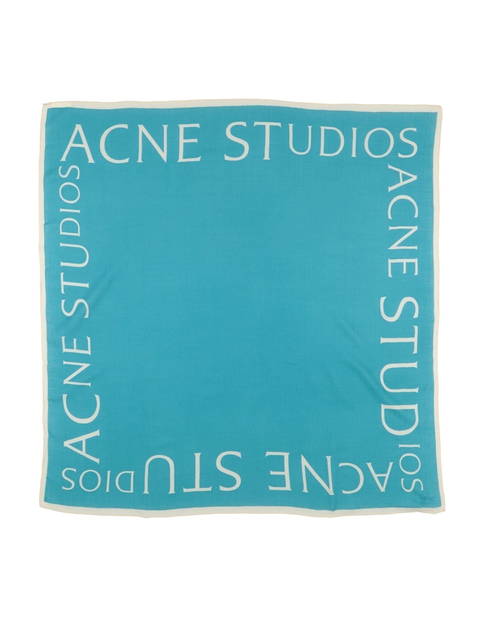 

Шарф Acne Studios, лазурный