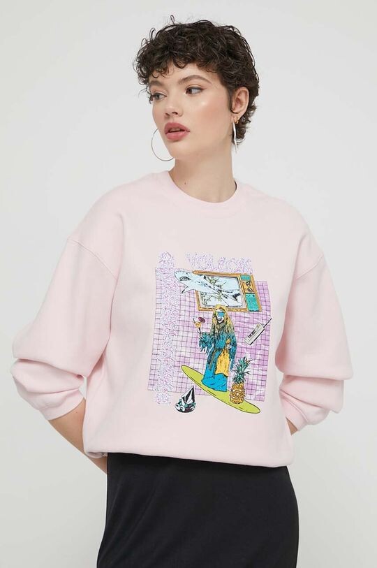 

Толстовка Volcom, розовый