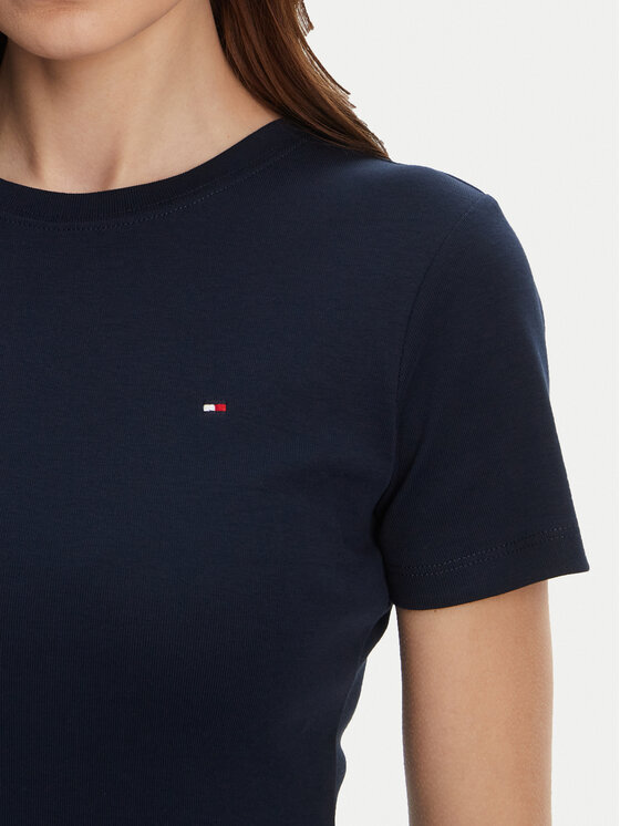 Платье облегающего кроя для повседневной носки New Cody WW0WW42721 Tommy Hilfiger, синий — фото 4