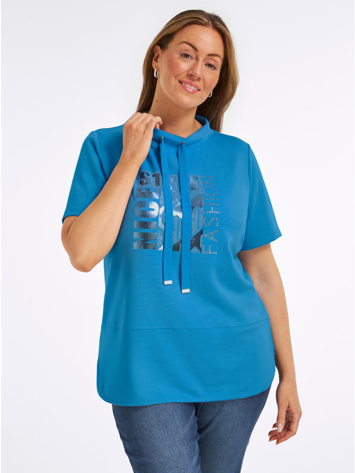 

Рубашка с короткими рукавами небесно-голубого цвета WITT WEIDEN