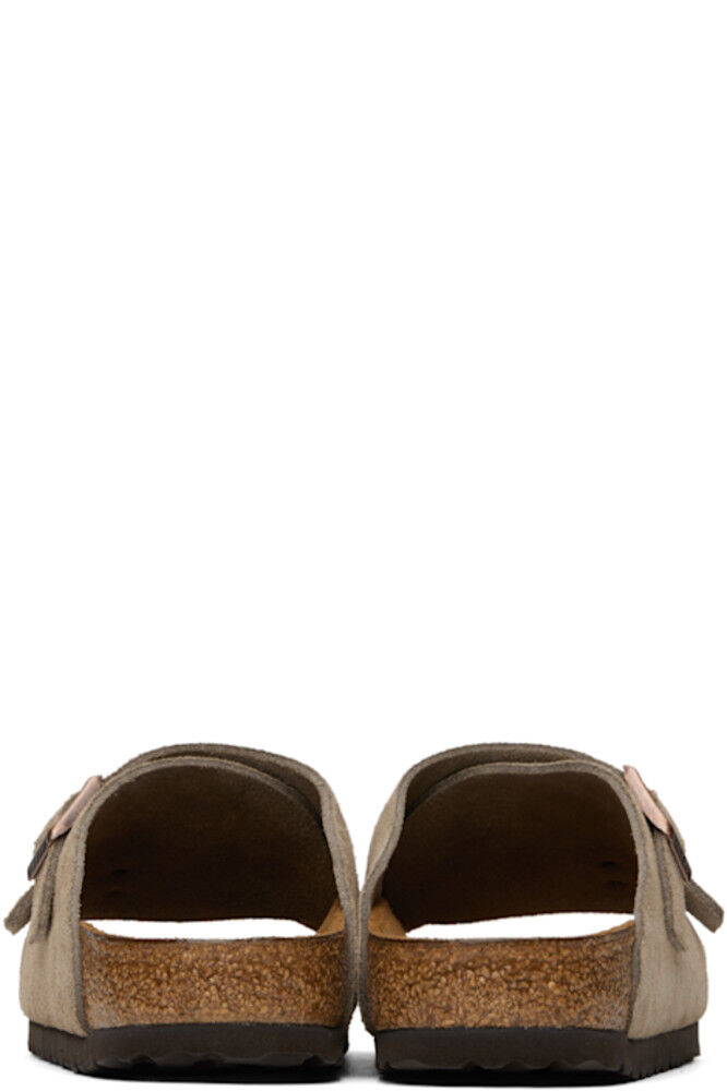 Узкие босоножки Zürich серо-коричневого цвета Birkenstock — фото 2