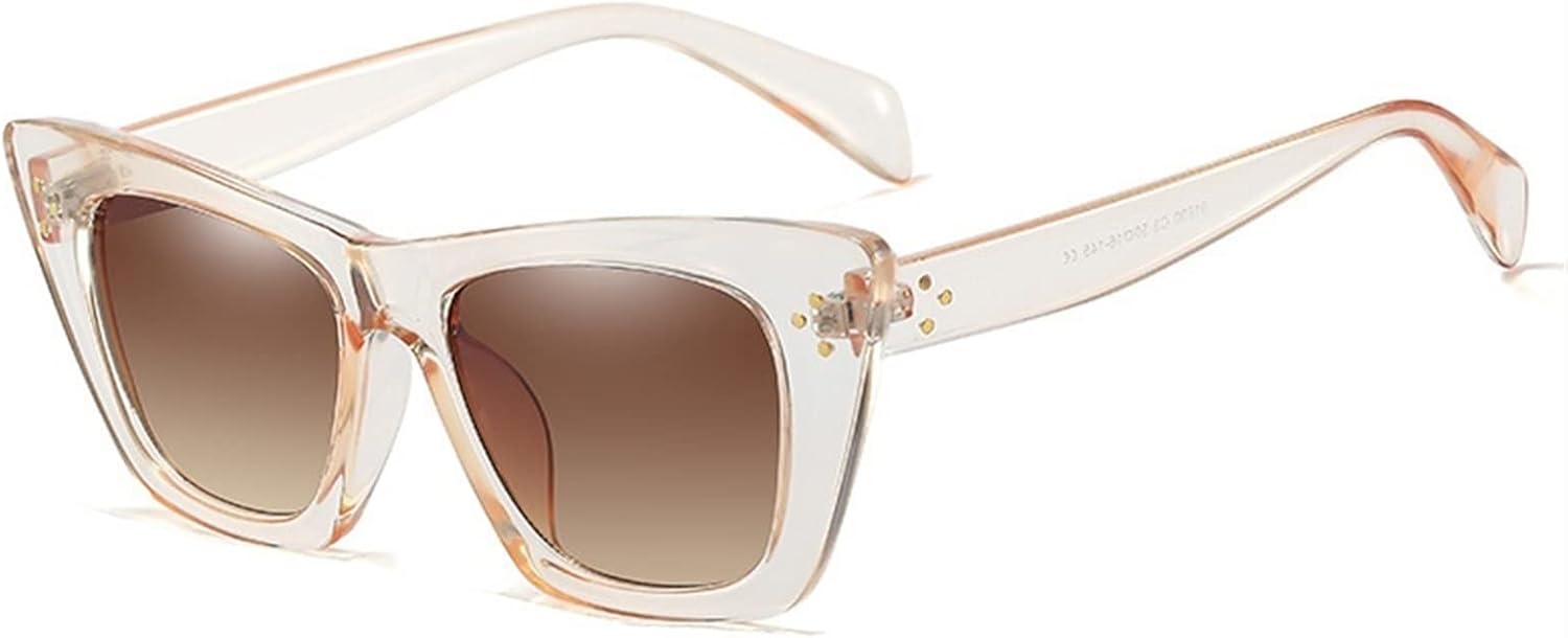 

Солнцезащитные очки «кошачий глаз» 2026 года для мужчин и женщин, декоративные, для использования на открытом воздухе и на пляже (цвет: C, размер: средний) MTZJH, One Color