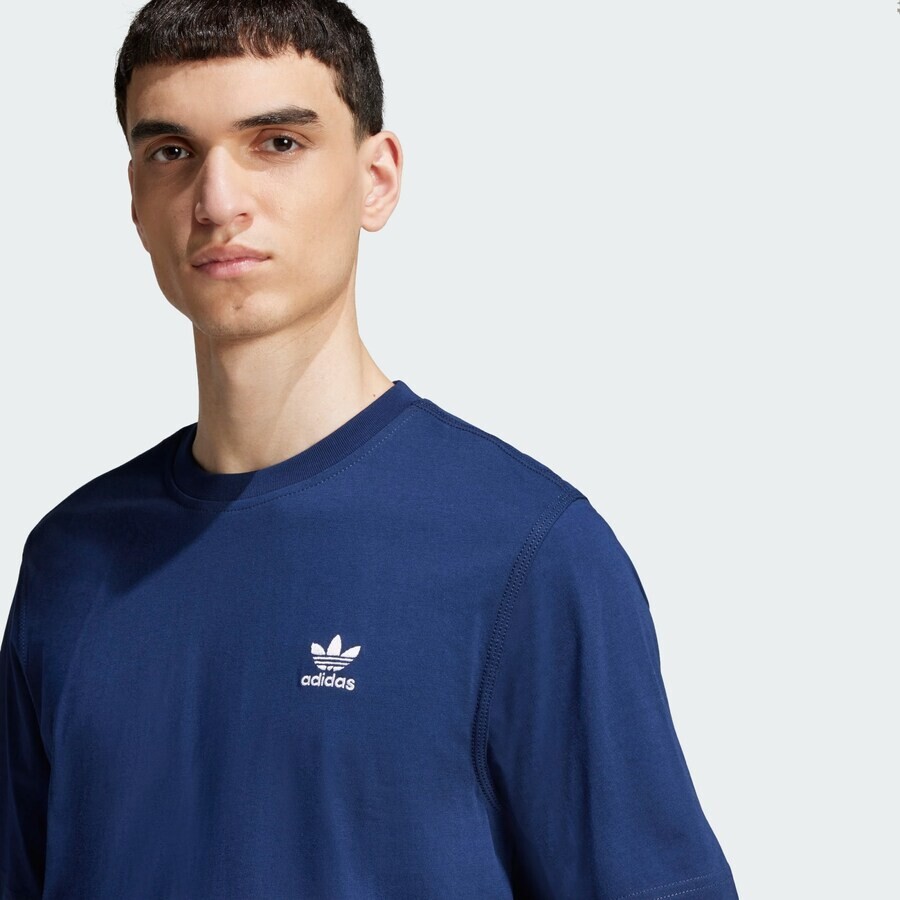 Классическая футболка ADIDAS ORIGINALS Shirt Trefoil, темно-синий — фото 3