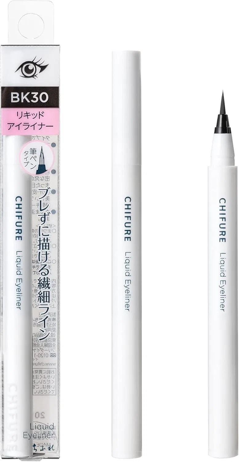 Подводка для глаз Chifure Liquid Eyeliner Brush Pen Type черная 0.5 мл
