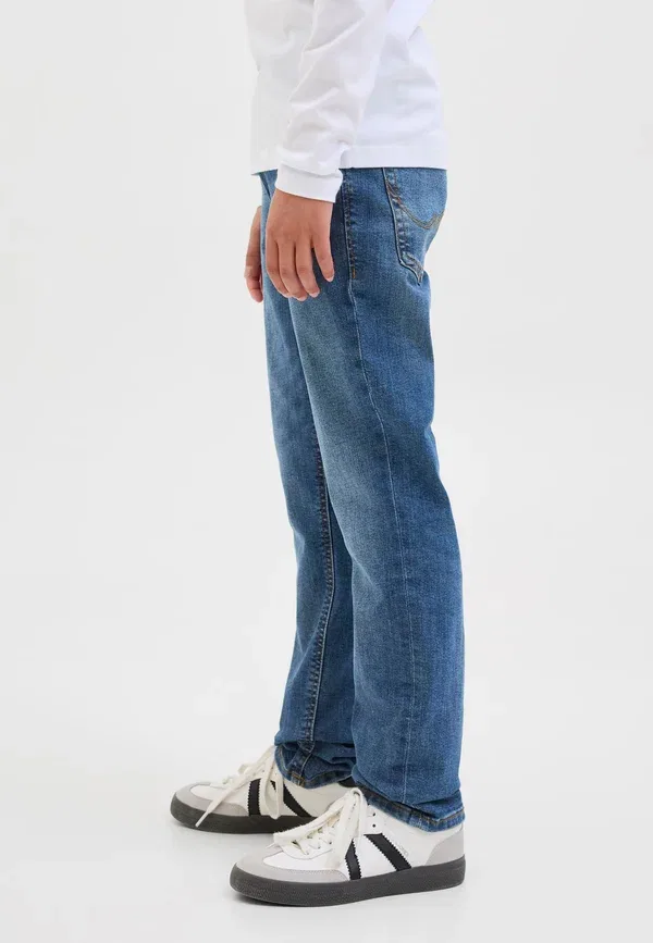 Джинсы slim fit Jack & Jones Junior, JJIGLENN JJORIGINAL SQ 902 NOOS JNR, синий деним — фото 4