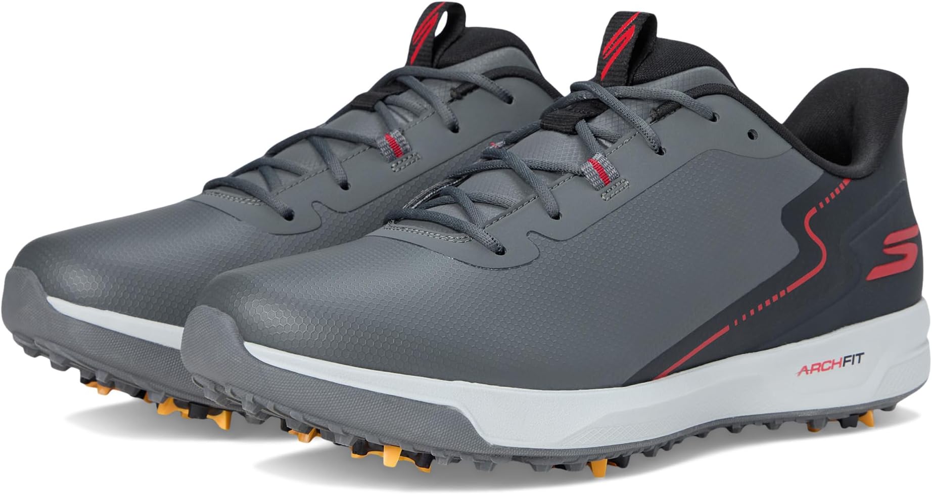 

Кроссовки Skechers GO GOLF Elite Vortex Rival ArchFit Golf Shoe, цвет Charcoal