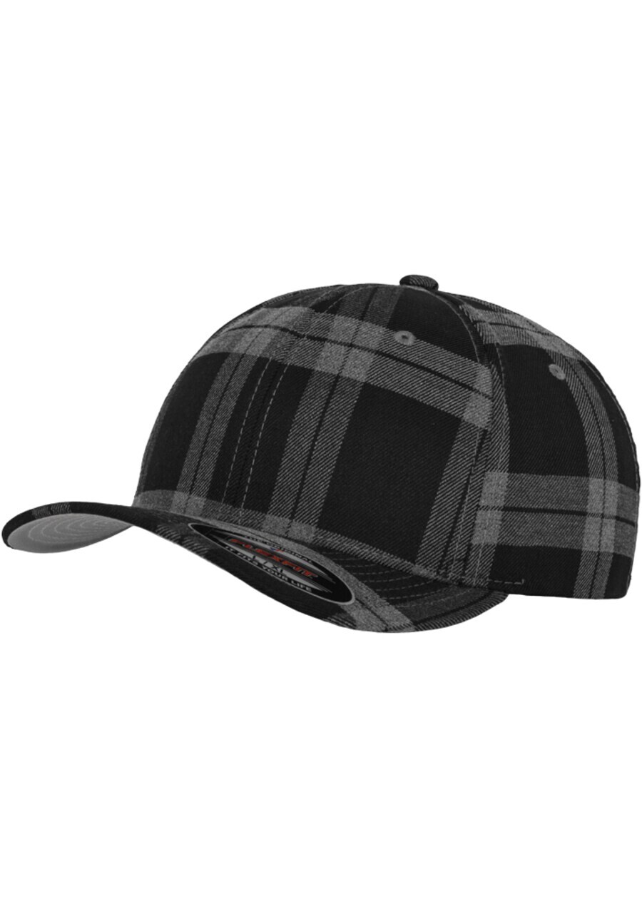 

Бейсболка Flexfit TARTAN PLAID, черный