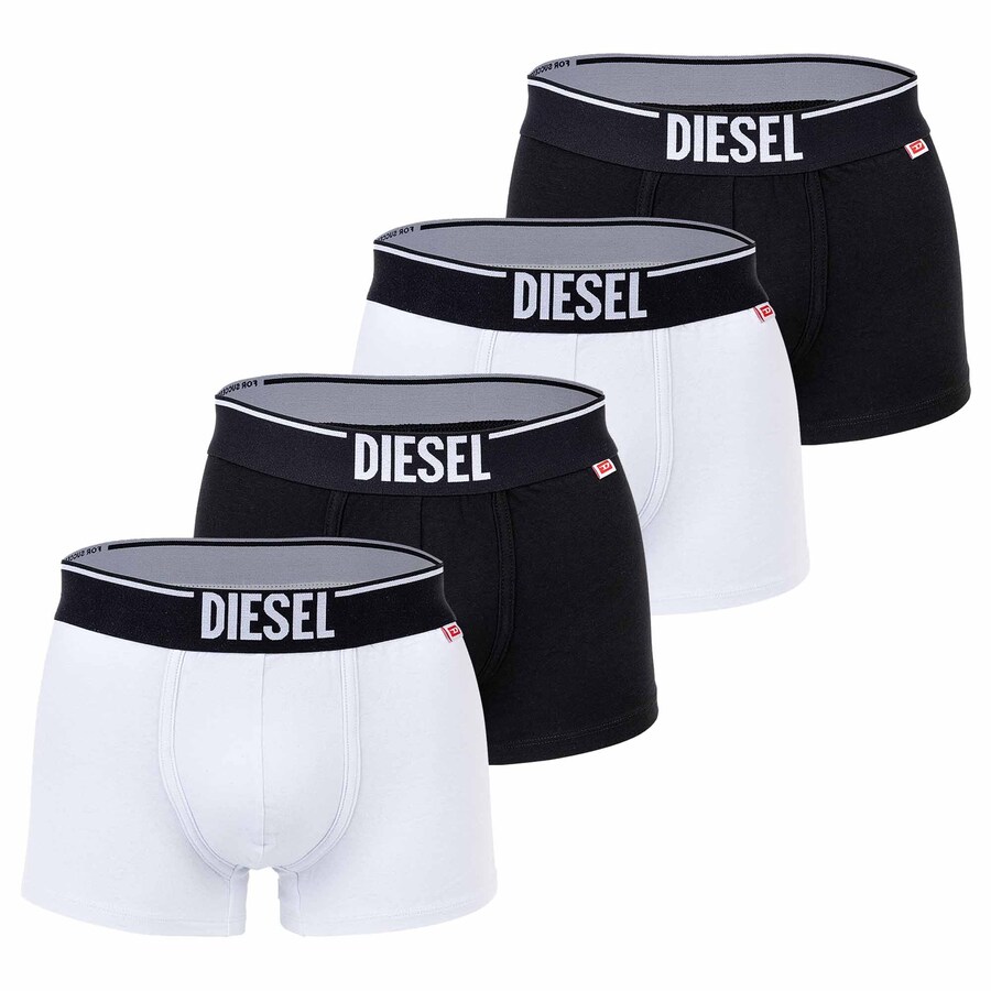 

Боксеры Diesel, черный/белый