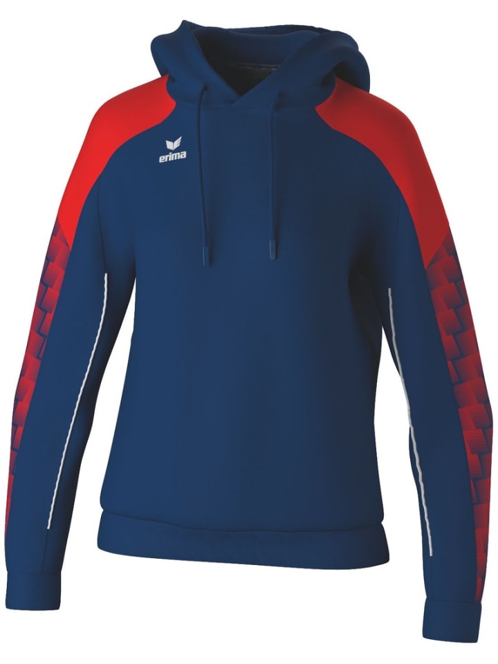 

Тренировочная куртка "Evo Star Hooded Sweatshirt" синего цвета erima