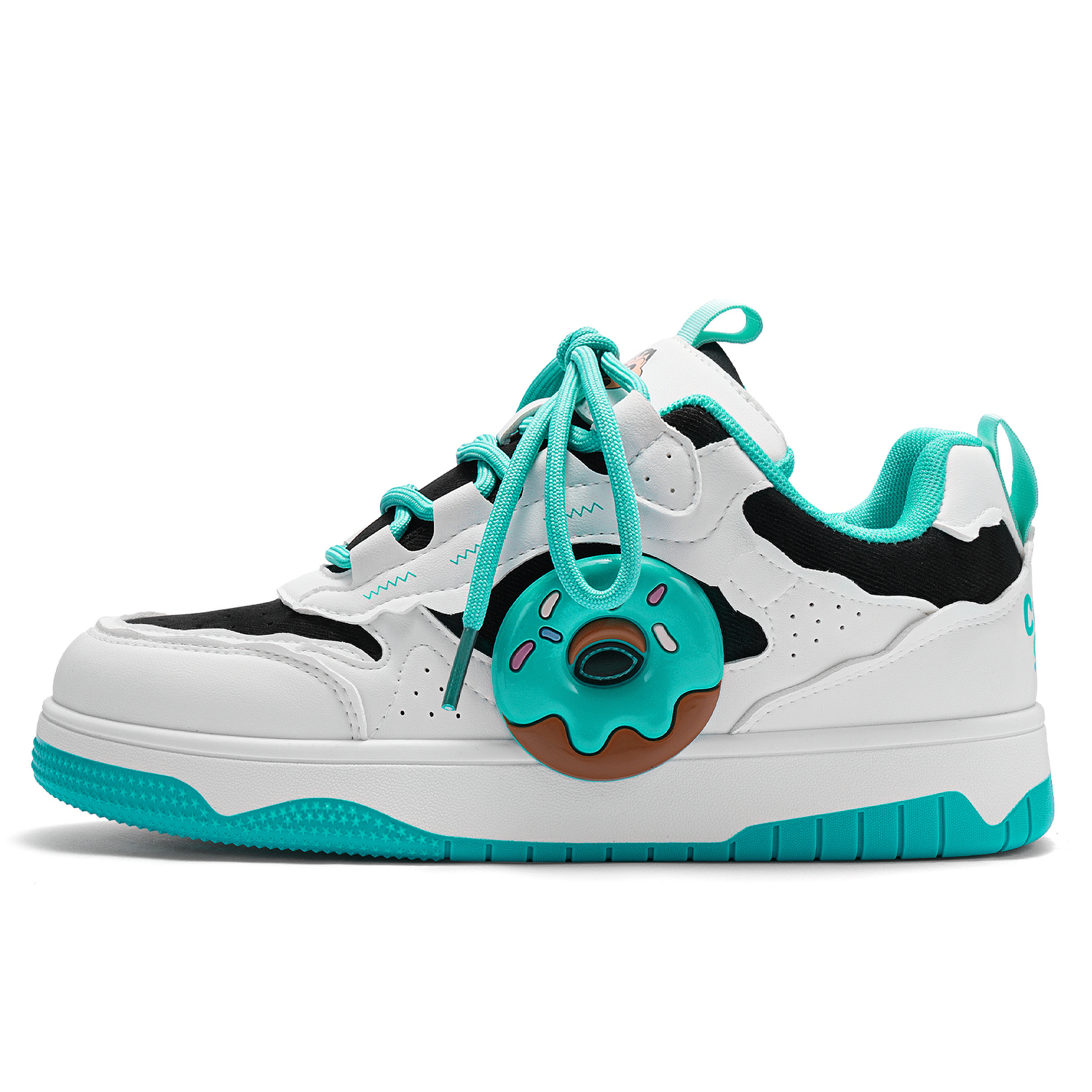 

Crayon Shinchan Скользоустойчивые износостойкие дышащие лоу-топ скейтборд кроссовки унисекс Blue Donut, цвет Blue Donut