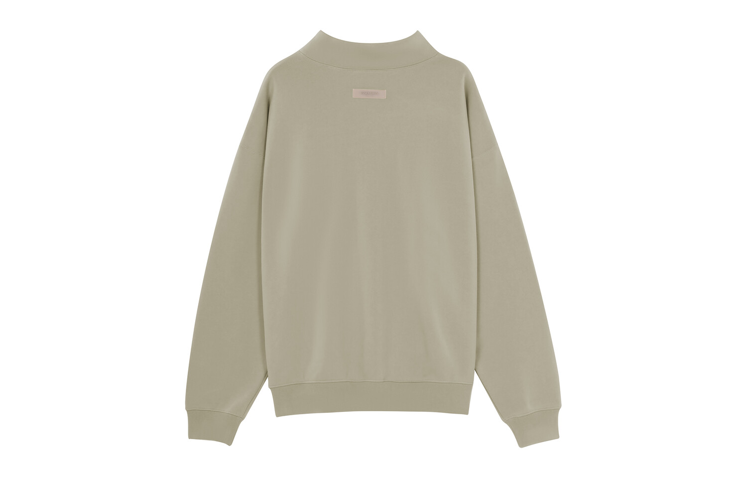 SS22 Толстовка мужская пыльно-зеленая Fear Of God Essentials, зеленый — фото 2