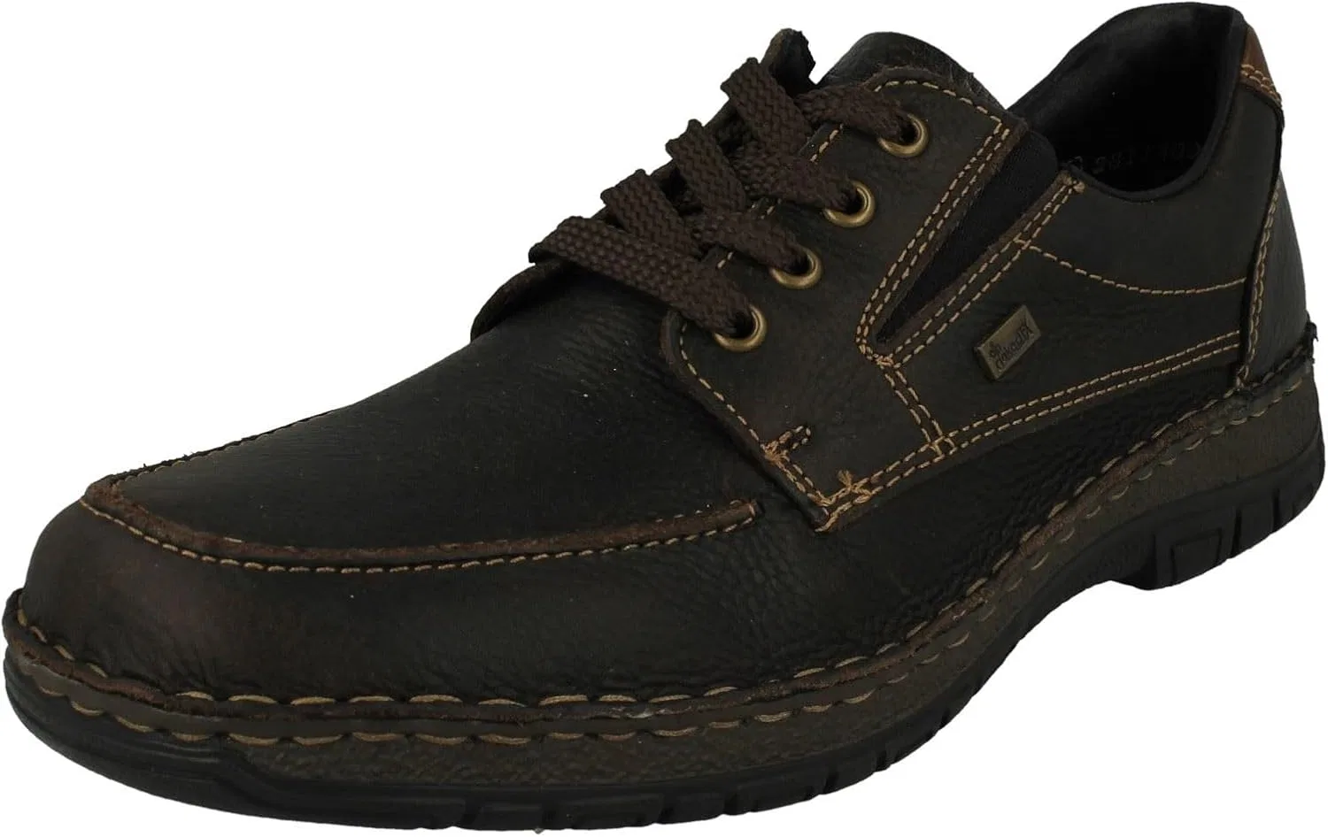 Мужские водостойкие кроссовки Rieker 05100 на шнуровке, Brown