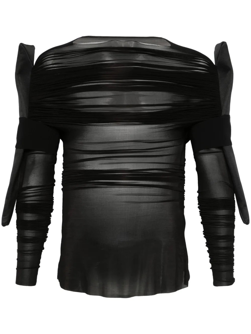 

Футболка с драпировкой Rick Owens