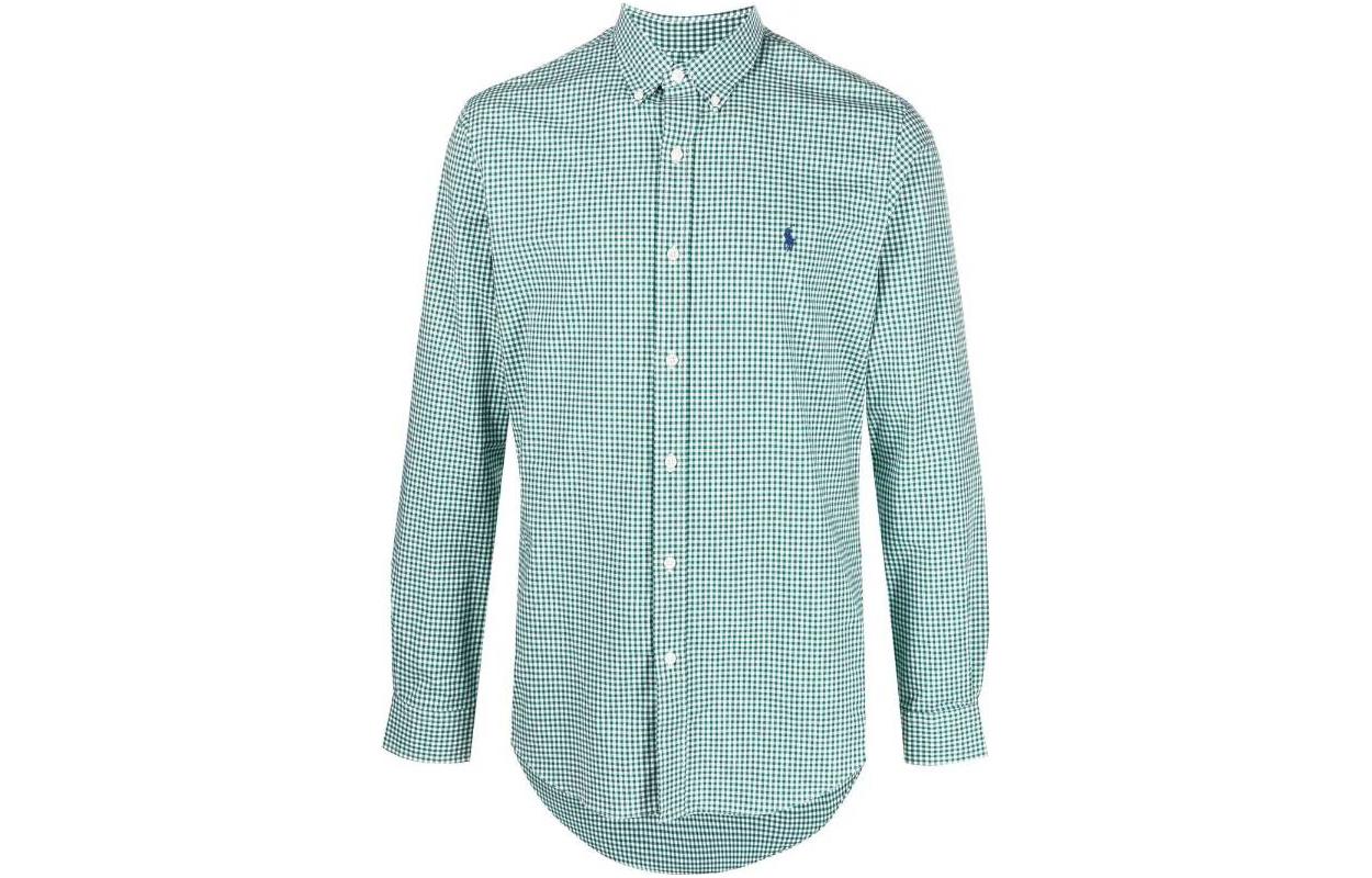 

Футболка поло Polo Ralph Lauren, цвет сосна белый