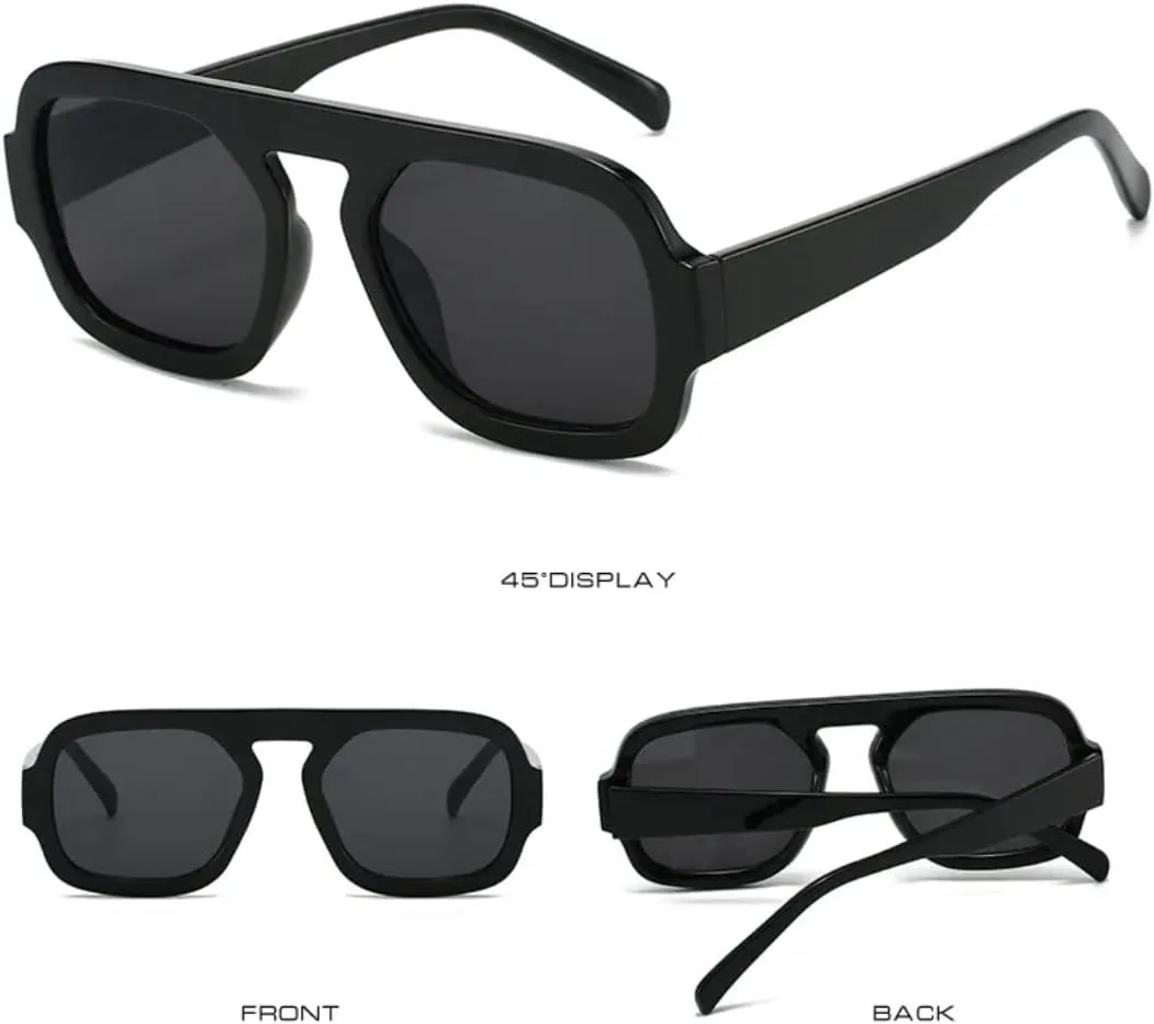 

Ретро солнцезащитные очки для женщин, модный дизайн, градиентные линзы, защита от УФ-излучения UV400, мужские солнцезащитные очки в стиле панк SZVVBKK, Black Orange