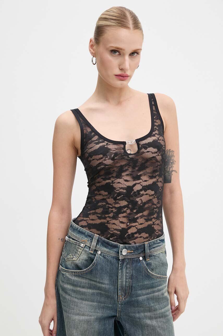

Боди UFBY-D-OVAL-LACE-БОДИ Diesel, черный