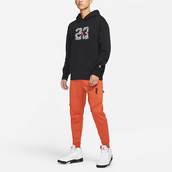 Толстовка Men's Air Jordan Sport Fleece Knit Pullover Hooded Sports Black, черный — фото 3