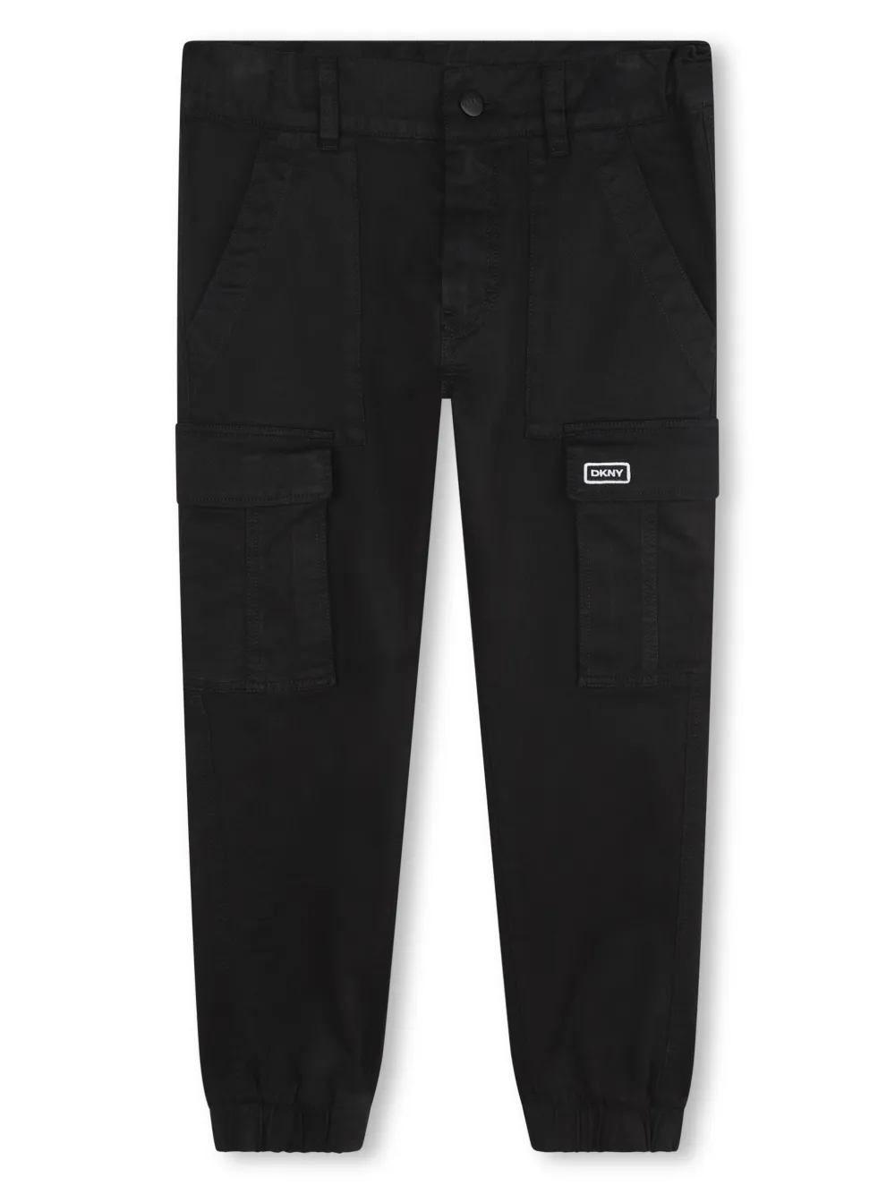 

Брюки карго с нашивкой-логотипом Dkny Kids, черный