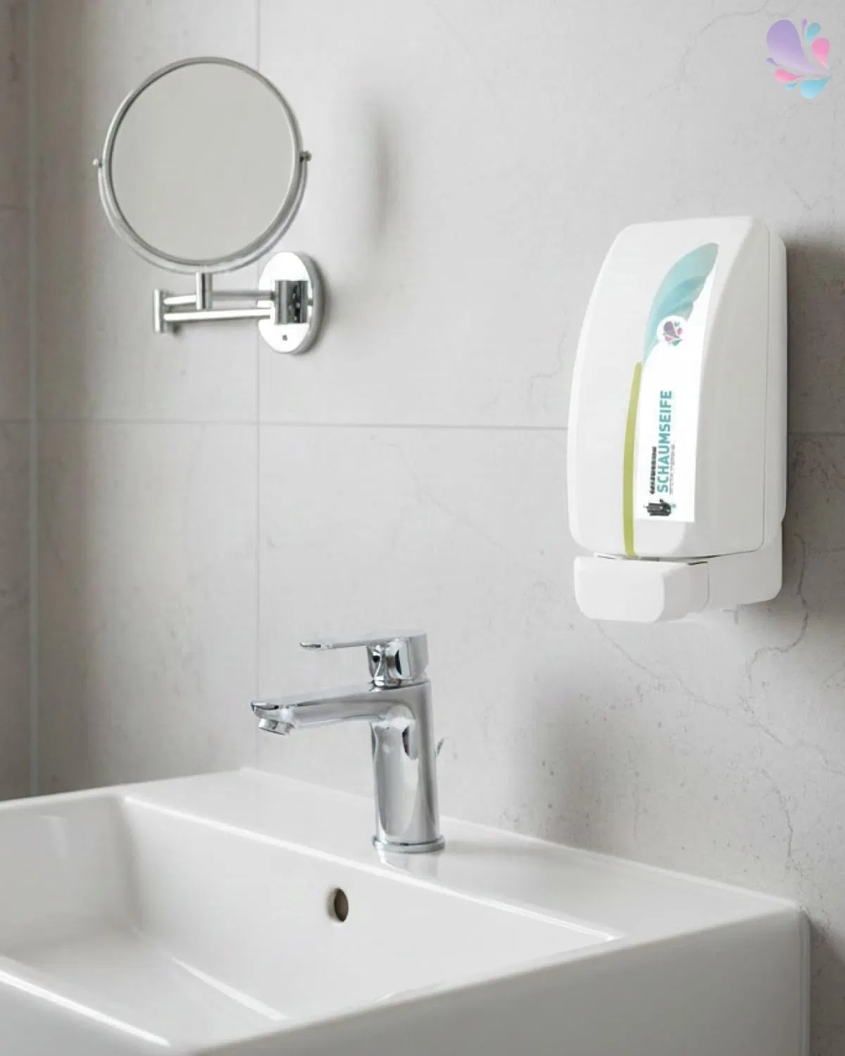 Пенное мыло для рук Lavela, 6 картриджей по 1 литру Blanc Hygienic, White — фото 4