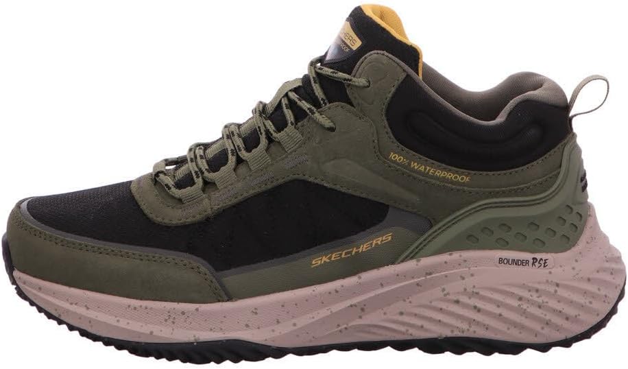 Мужские кроссовки Skechers, черный/оливковый — фото 2