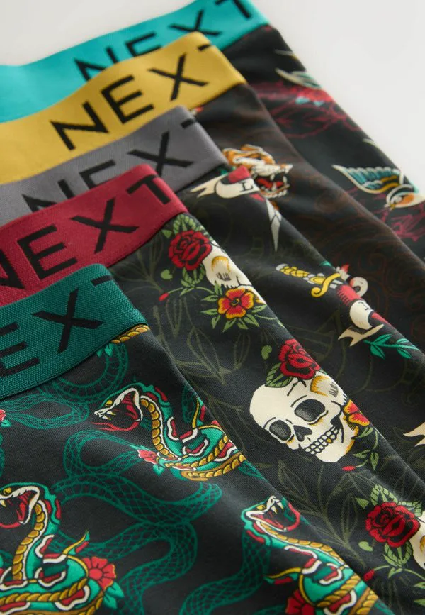Боксерские трусы Next, Black Western Print — фото 4