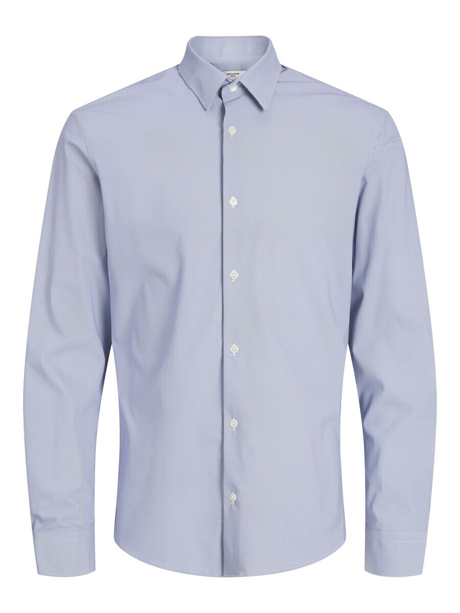 

Повседневная рубашка JACK & JONES Slim fit Button Up Shirt, светло-синий