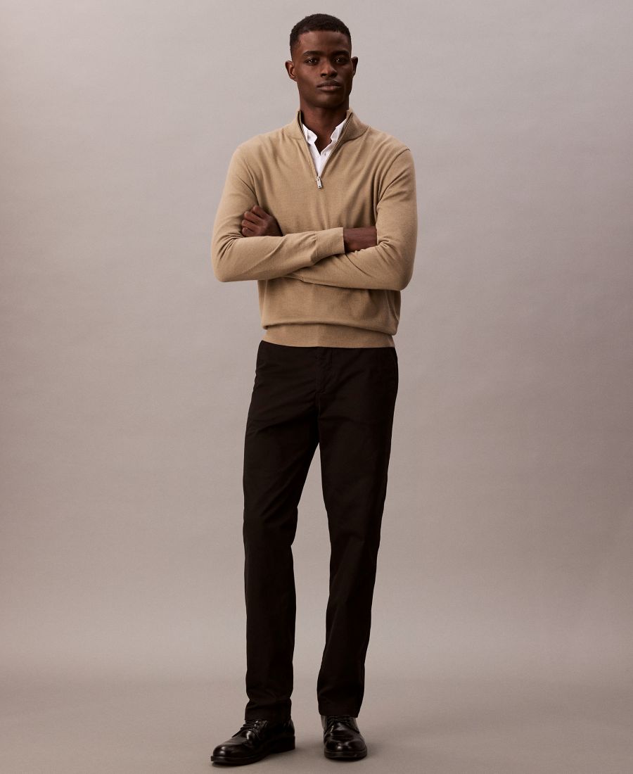 

Мужские прямые брюки-чиносы Calvin Klein, Black