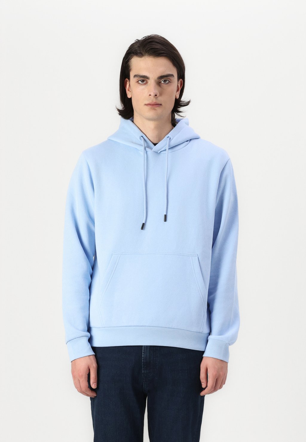 

Толстовка с капюшоном EBRADLEY NOOS Jack & Jones, светло-голубой