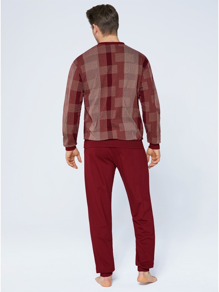 

NORMANN Пижама бордового цвета