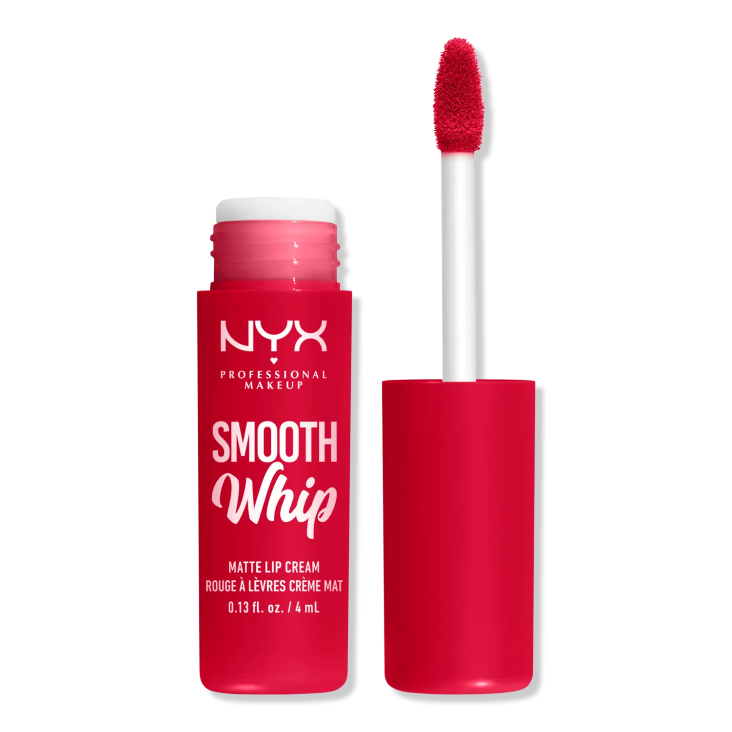 

Нежный матовый крем для губ Smooth Whip Blurring Matte Lip Cream NYX Professional Makeup, Cherry Creme (classic red)