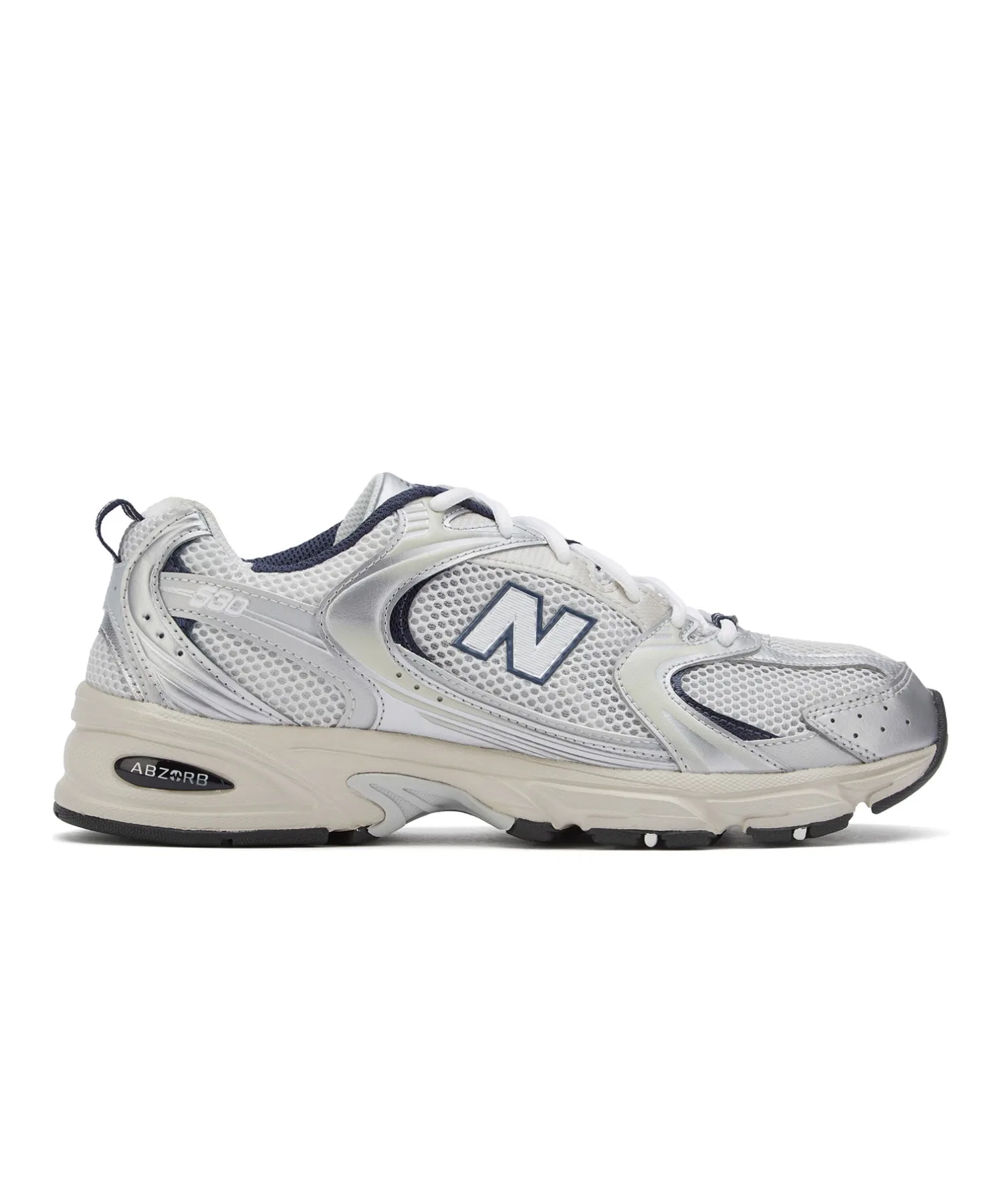 Унисекс кроссовки New Balance MR530 серебристые — фото 2