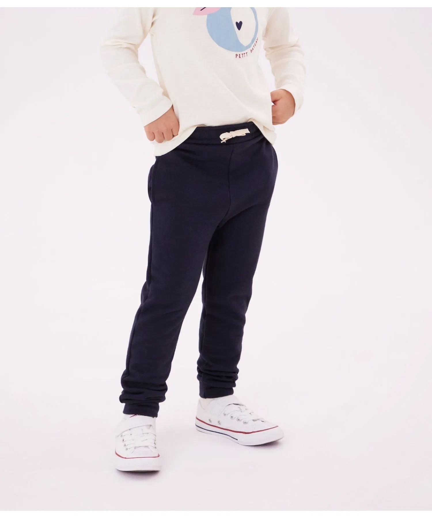 Детские брюки Petit Bateau из хлопка, джоггеры
