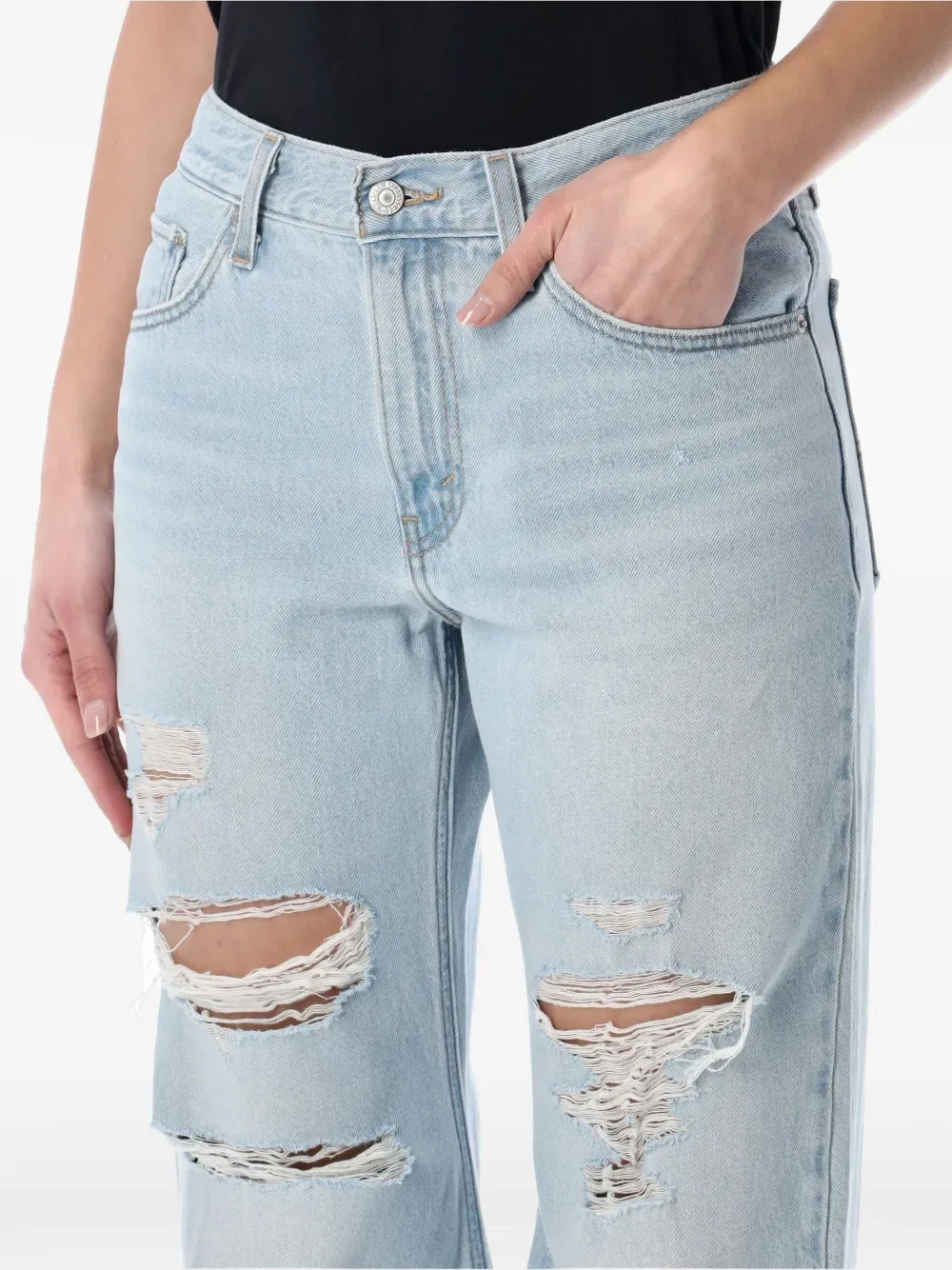 Свободные джинсы-ботинки Levi'S, синий — фото 3