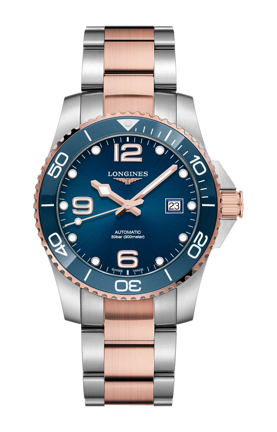 ГИДРОКОНКВЕСТ - L3.781.3.98.7 LONGINES, черный