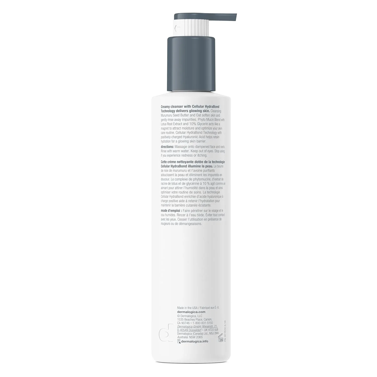 Крем для лица Dermalogica — Очищающее средство для лица Magnetic AfterGlow, очищающий Mucin с гиалуроновой кислотой, 296 мл — фото 2
