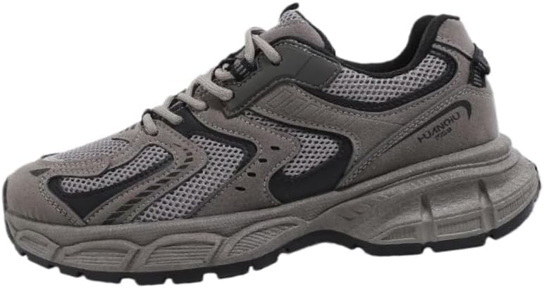 

Легкие мужские спортивные кроссовки на толстой подошве в стиле ретро с поддержкой свода стопы для повседневного образа. Комфорт в течение всего дня. Подходят для ежедневных занятий на открытом воздухе и повседневной носки Clolinde, серый