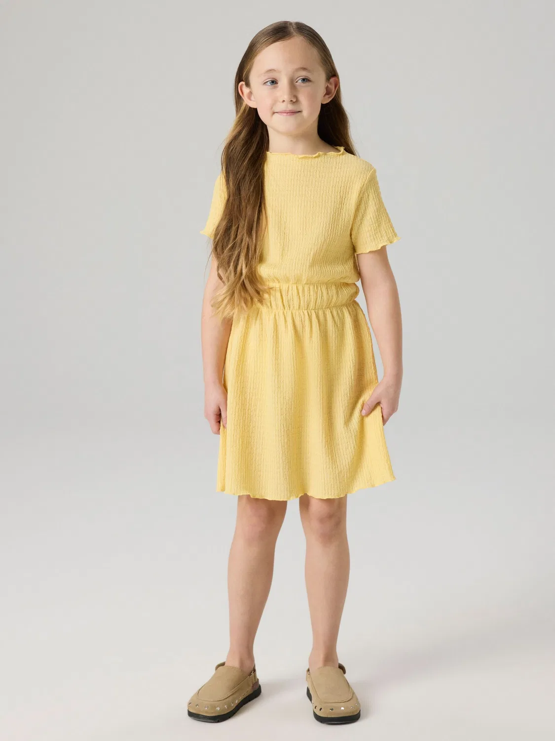 Платье 'NKFHikka' Name It, Yellow Gold — фото 3