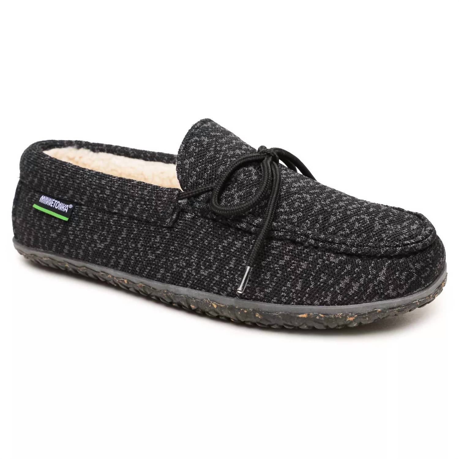 

Мужские мокасины Eco Oak черного цвета Minnetonka