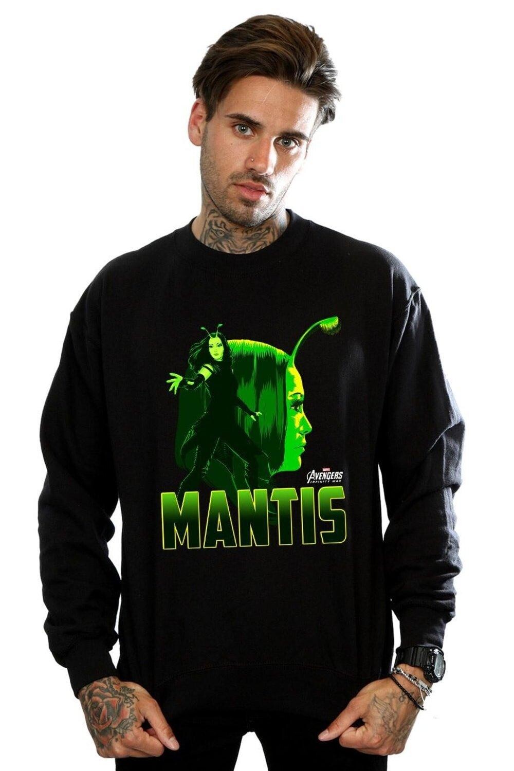 

Толстовка с персонажем Avengers Infinity War Mantis Marvel, черный