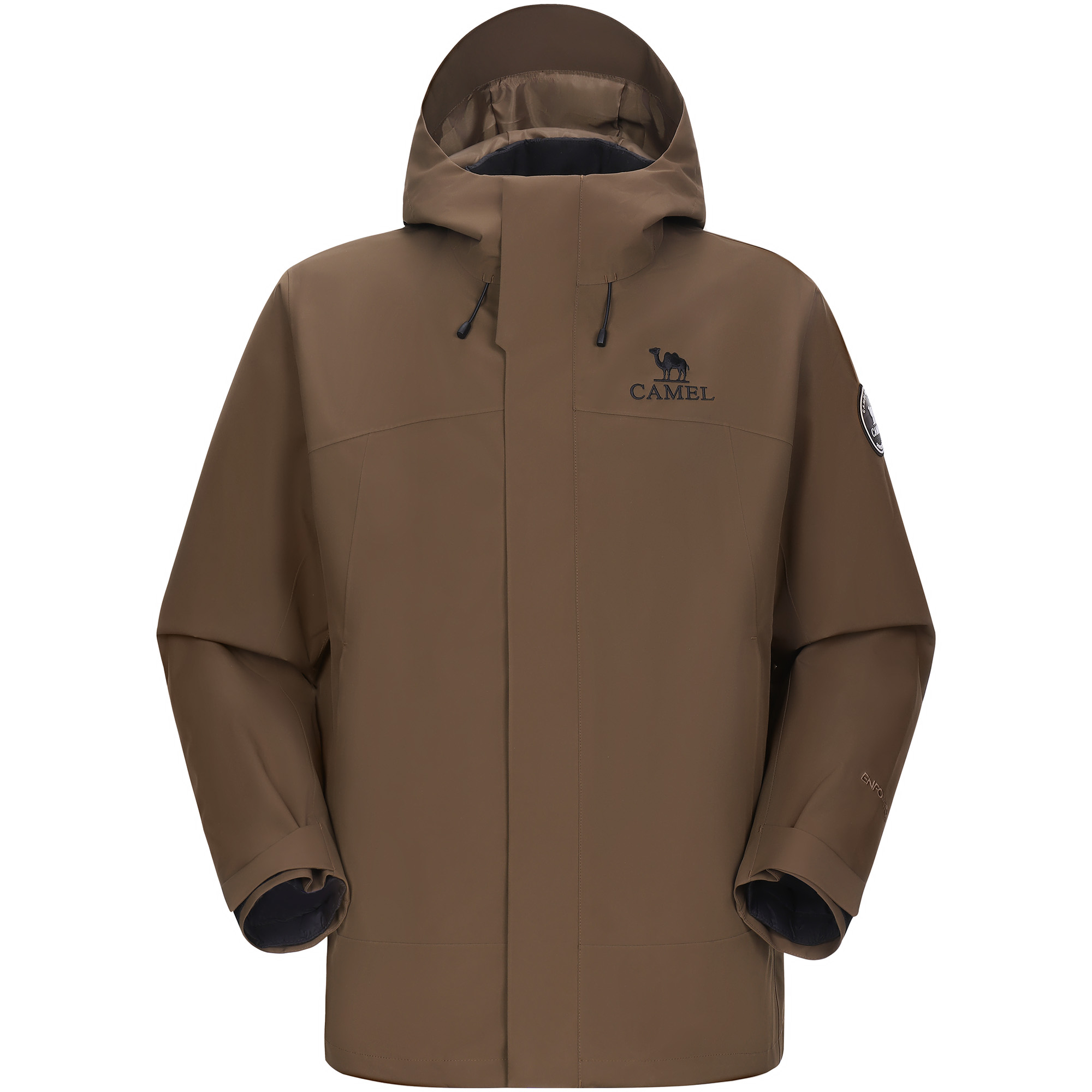 

Ветровка мужская Waterproof And Windproof To Keep Warm CAMEL, thorn коричневый