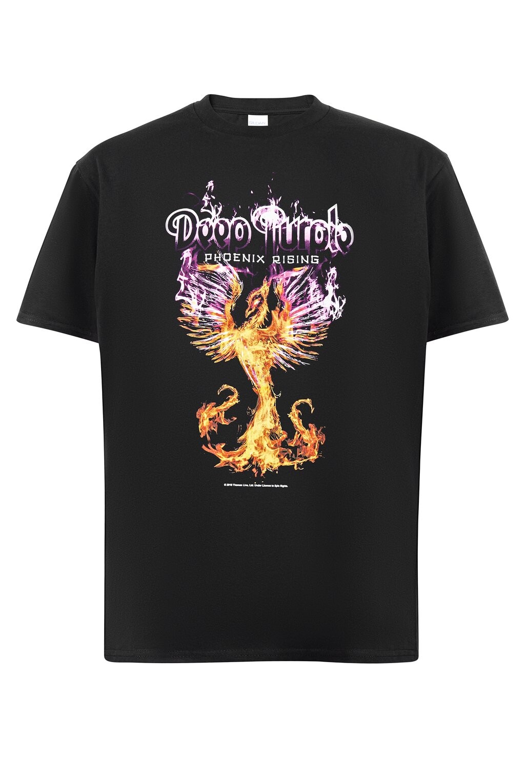 

Футболка с принтом DEEP PURPLE PHOENIX RISING rockshirts, черный