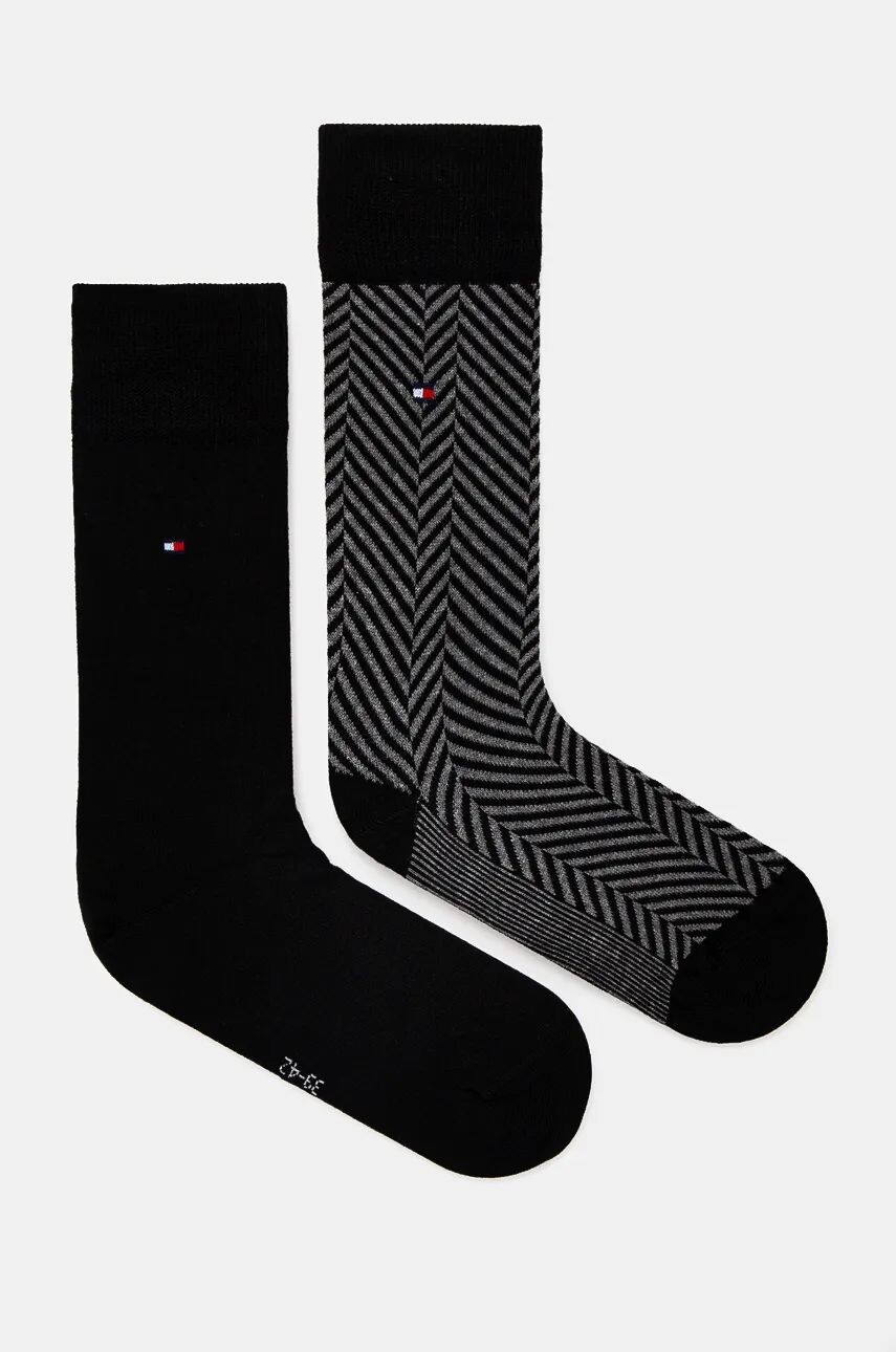

Носки Tommy Hilfiger, 2 пары, черный
