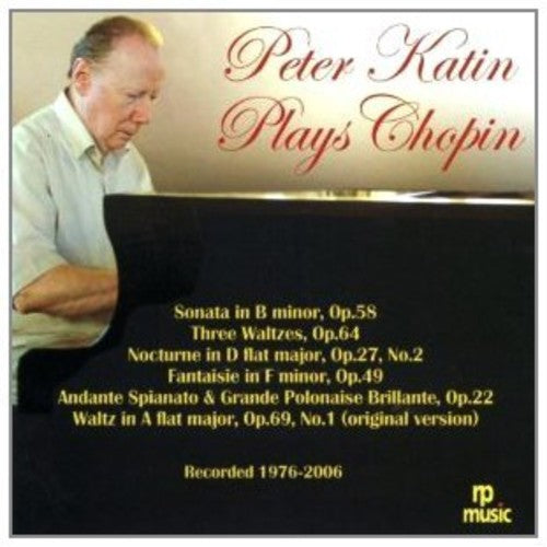 

CD диск Chopin / Katin: Peter Katin Plays Chopn