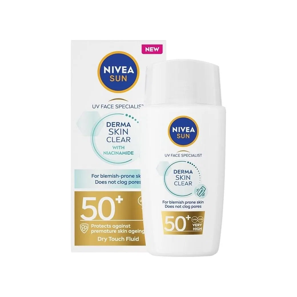 Солнцезащитный крем для лица «Derma Blemish Control» SPF50+ от NIVEA SUN Nivea Sun