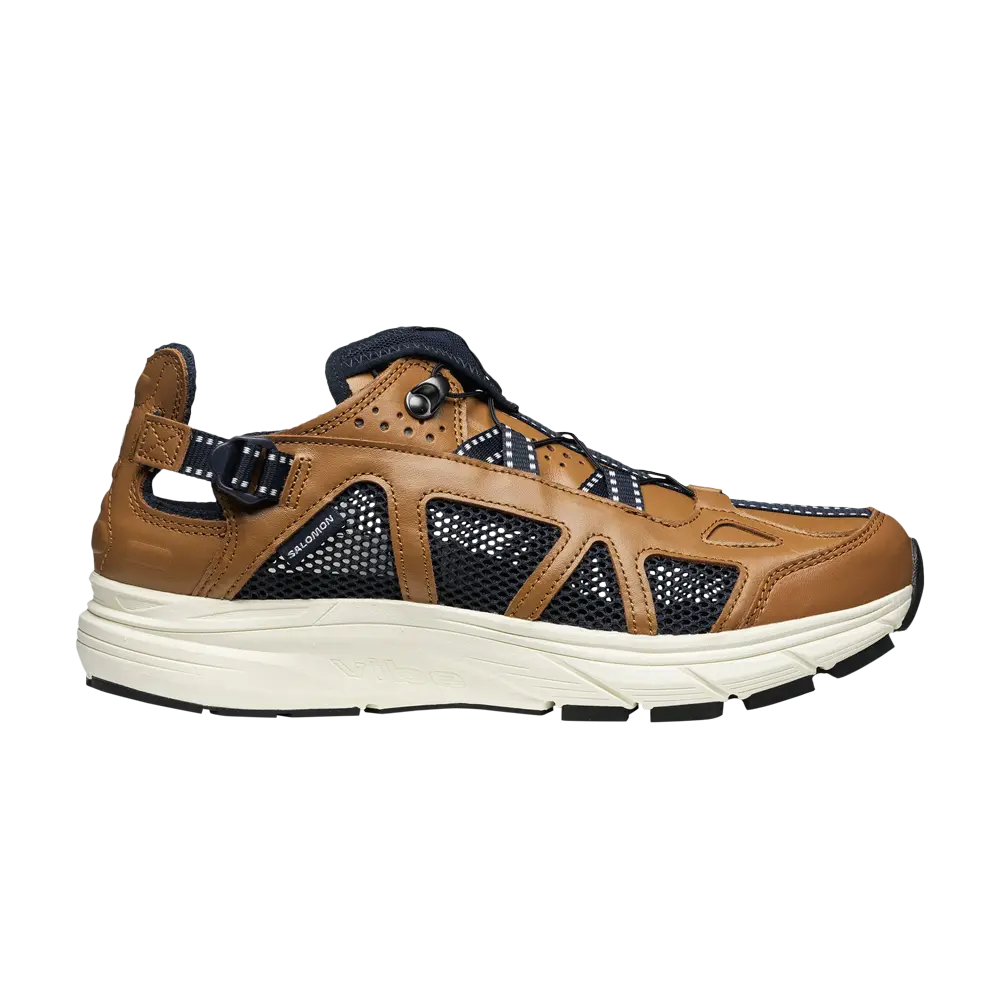 Кроссовки Techsonic Leather Salomon, коричневый
