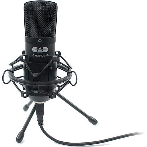 

Студийный конденсаторный микрофон CAD GXL2600USB Large Diaphragm USB Condenser Microphone